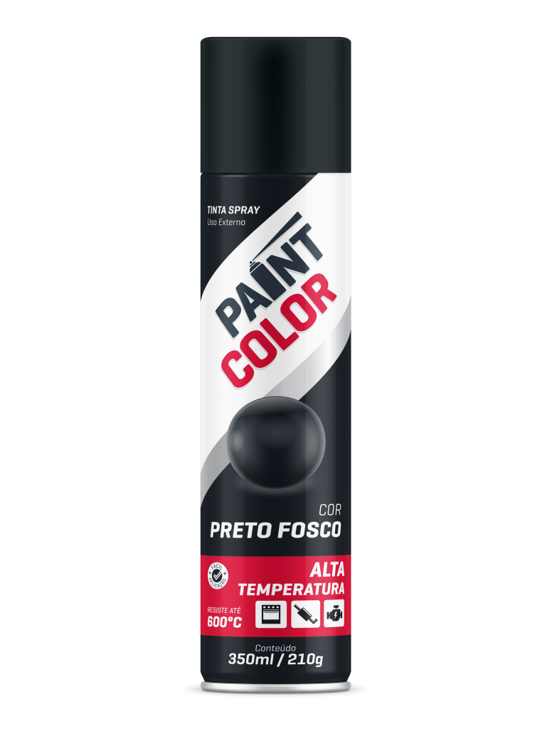 Tinta Spray Ml Alta Temperatura Paint Color Lourinho Distribuidor